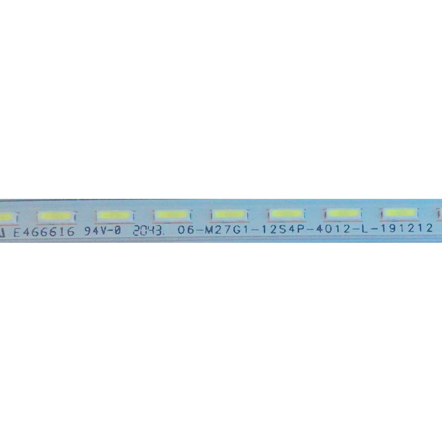 LEDS PARA MONITOR HCK CURVO (1 PZ) / NUMERO DE PARTE 261501009790 / 230101012740  / 06-M27G1-12SP-4012-R-191212 / 261501009800 / 230101012750 / MODELO M27G1 - Imagen 3